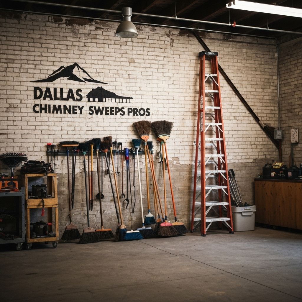 Dallas Chimney Sweeps Pros professional workspace with modern equipment and tools